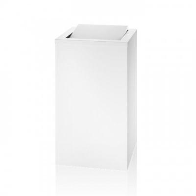 Decor Walther DW 215 Корзина для белья 32x32x58см, напольная, цвет: белый матовый 610950