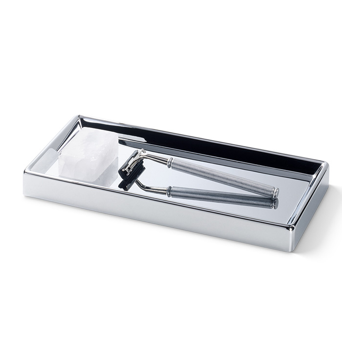 Decor Walther Classic DW 345 Бокс универсальный 25x12x2см, настольный, цвет: хром 817900