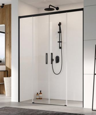Душевая дверь 170 см раздвижная IDEA Black DWD 387127-54-01