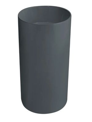 Раковина напольная Santiline d45 см. SL-4014MG, серый матовый