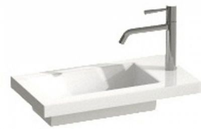 IBX BONSAI, раковина из минерального литья 40x22 см, цвет белый