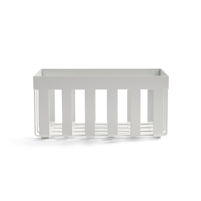 Decor Walther DW 354 Бокс универсальный 20x12.5x9.5см, настольный, цвет: белый матовый 845850
