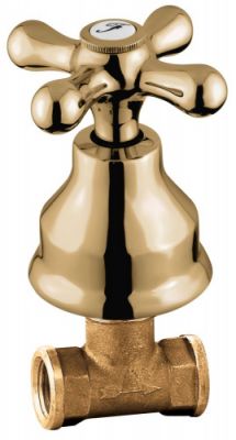 Emmevi Deco Classic, вентиль для внутристенного монтажа, цвет бронза 12009/BR