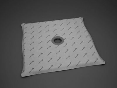 Квадратная душевая плита 90x90 с компактным трапом RADAWAY 5CK0909/5K01