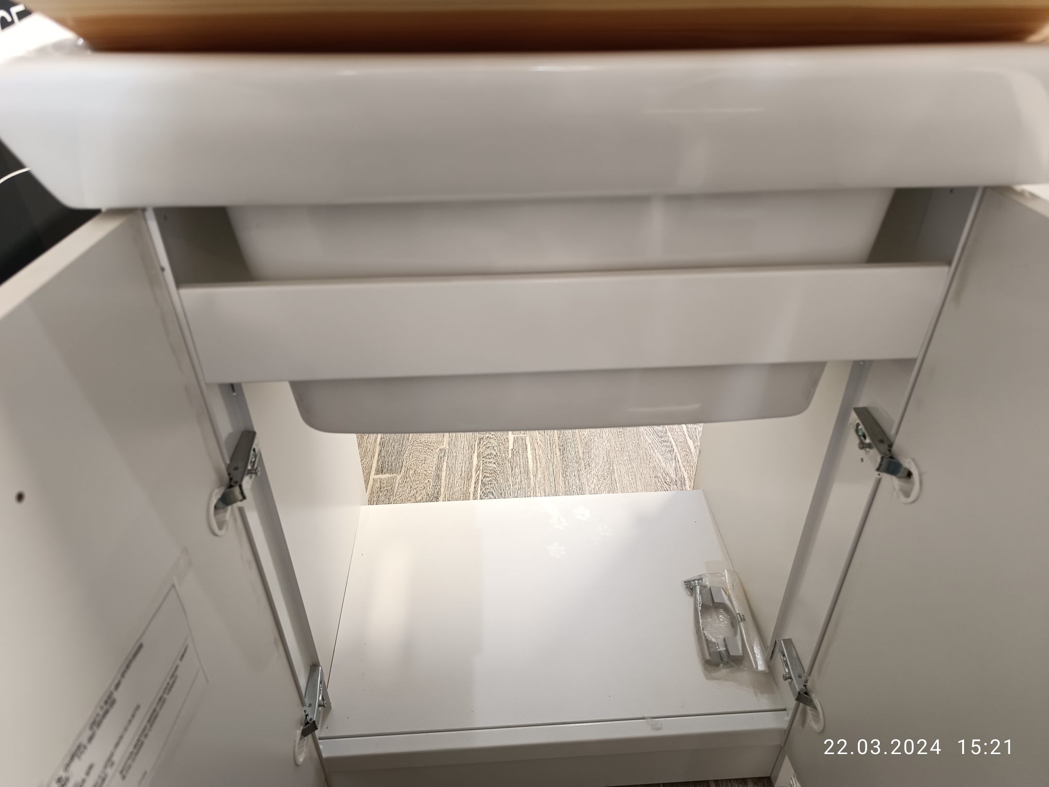 Хозяйственная раковина 60х51 с тумбой GEROMIN SPECIALS YXM96050