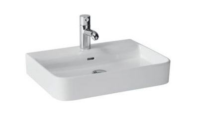 Neroceramica, раковина Rim 55х40хh10, цвет белый