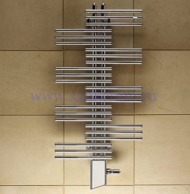 Полотенцесушитель электрический 1058х500 Zehnder Yucca YSE-090-50/RD Ral 9016