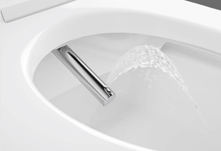 Крышка-сиденье для унитаза Villeroy&Boch ViClean V02E L401, с функцией биде