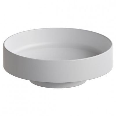 Раковина накладная Corian 400*130 Matt White 801-MW