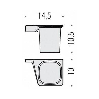 Стакан подвесной Colombo Alize B2502 DX