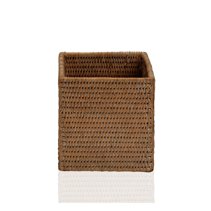 Decor Walther Basket BOD Универсальная коробка 14x14x14см, настольная, цвет: ротанг темный 932292