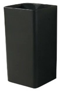 Раковина напольная Santiline черный матовый SL-4013MB
