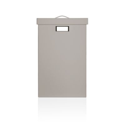 924749 Decor Walther Brownie WB Корзина для белья / Имитация кожи, цвет: тауп