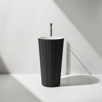 Antonio Lupi Plisse Раковина 47х85 см, цвет: Steel powder