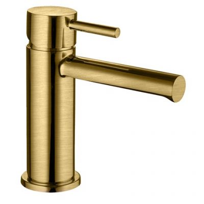 49311184 Palazzani Digit смеситель для раковины, 3/8" Шлифованная латунь, PVD 84
