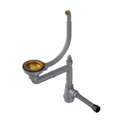 Сифон для кухонной мойки Omoikiri WK-1-R-AB