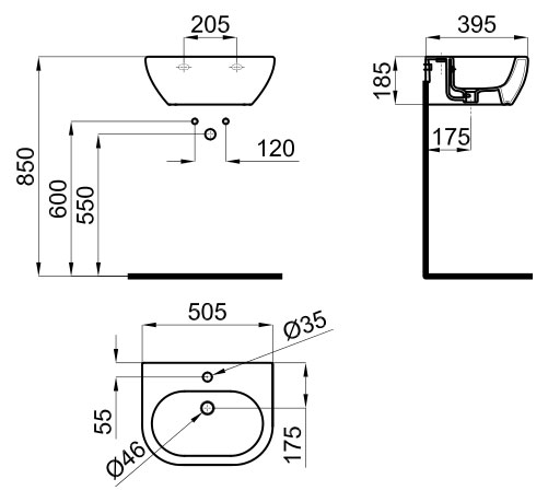 Раковина 50*40 Noken Аrquitect 100041225