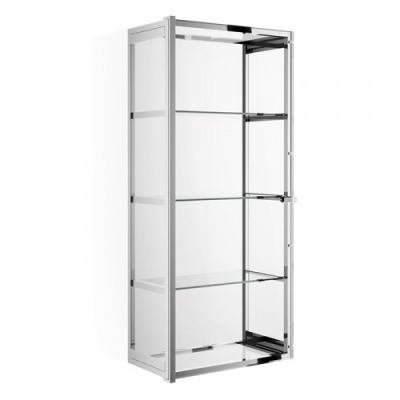 Decor Walther Glas S 3 Шкафчик подвесной 35x19x80см, стекло прозрачное, цвет: хром 602400