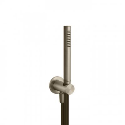 Gessi 316 Душевой комплект: ручной душ, держатель, шланг 150см, цвет: warm bronze brushed pvd 54023#726