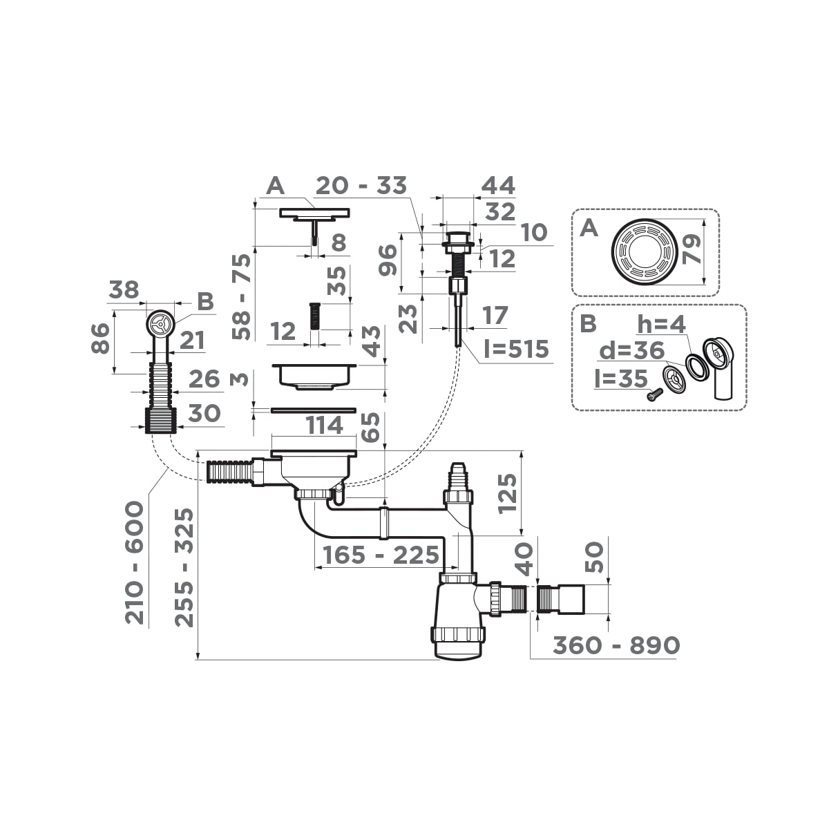 4956164 Omoikiri WK-1-R-A-IN