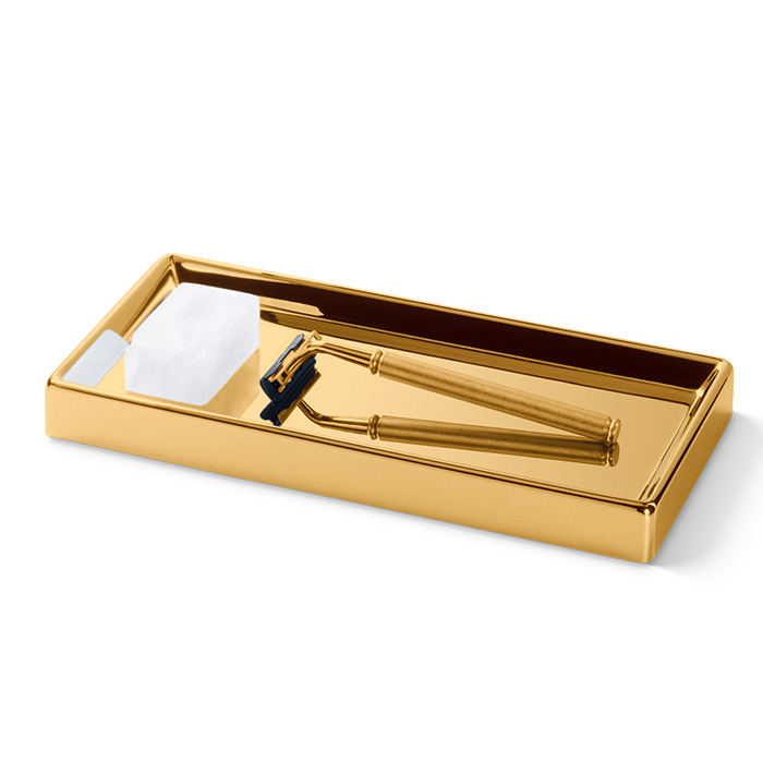 Decor Walther Classic DW 345 Бокс универсальный 25x12x2см, настольный, цвет: золото 817920