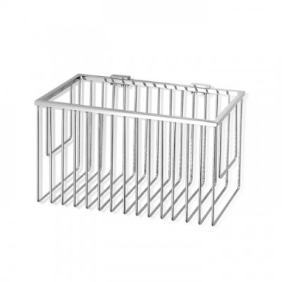 Decor Walther WA GTK1 Корзина для полотенец 27.5x16x16см, подвесная, цвет: хром 703900