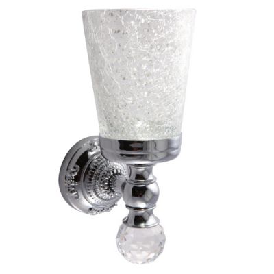 CRISTALIA Стакан настенный, стекло/SWAROVSKI ML.CRS-60.202.CR