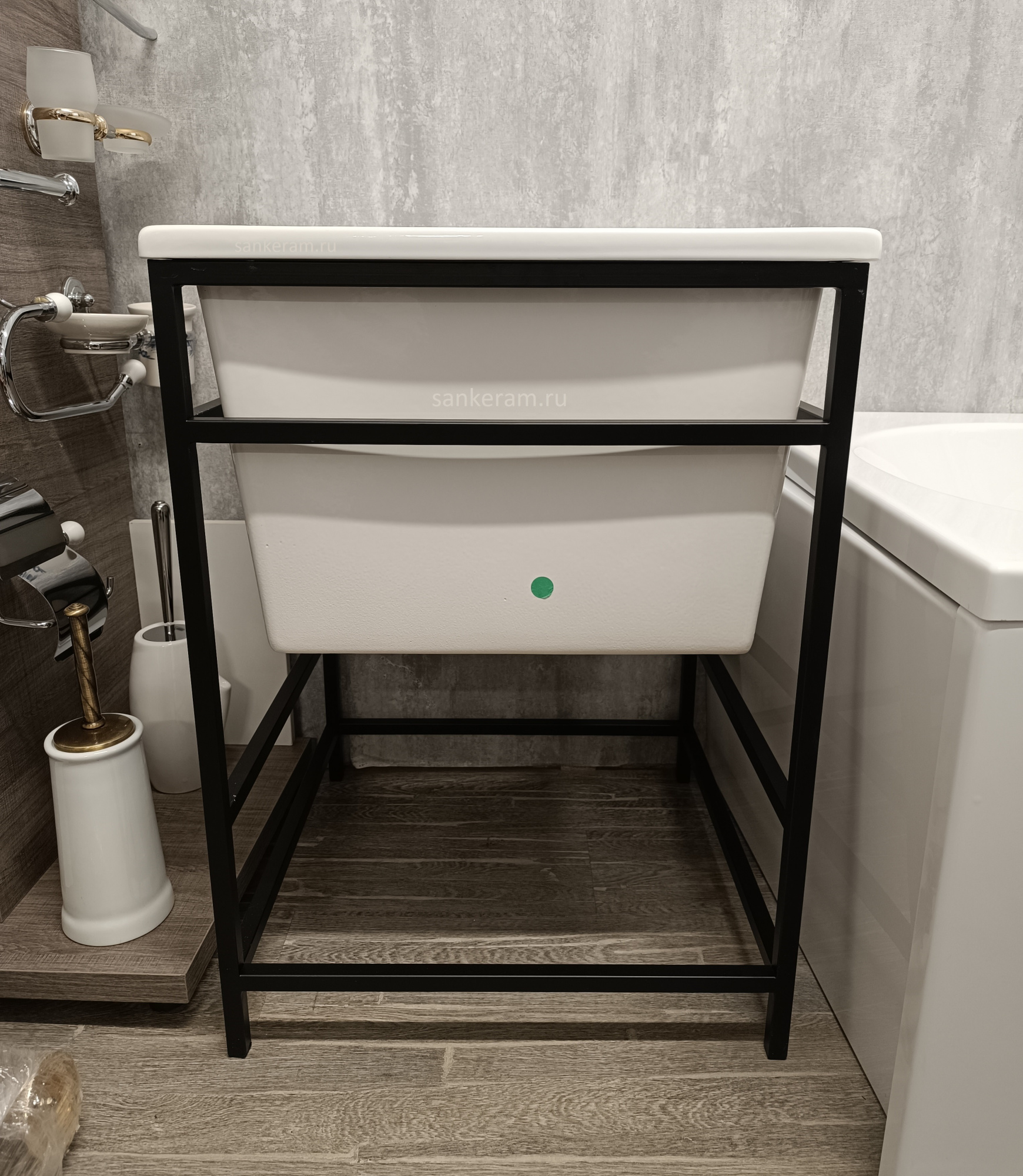 Раковина постирочная 60x60 глубокая Kerasan 029401*0